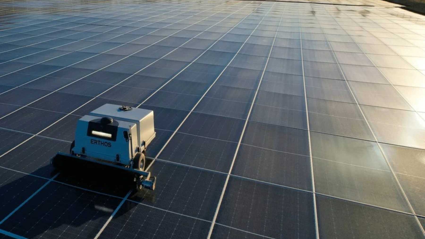A 1.7-megawatt American solar array is sitting flat on the ground at a Fresno water plant with no racking steel, five months in, 862 megawatt-hours at 101 percent of its model — and that does not mean flat beats tilt, it means the city could afford to build it