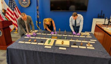 FBI Returns 48 Stolen Egyptian Artifacts Found in L.A.