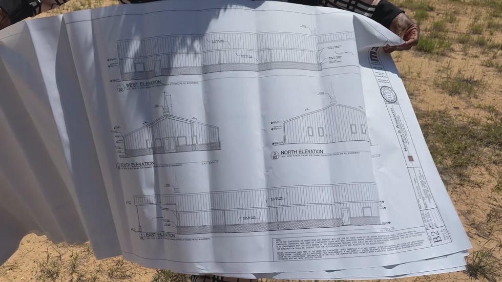 Cornerstone Baptist Church building plans