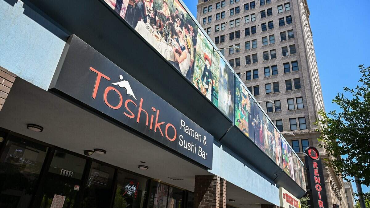 Toshiko Ramen & Sushi Bar at Renoir Corner on Fulton Street near Mariposa is closed. It apparently closed abruptly last month. It opened back in 2018.