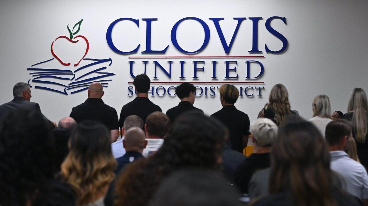 Students and coaches are recognized for achievements at the Clovis Unified School District board meeting Wednesday, April 3, 2024 in Clovis. Students and coaches are recognized for achievements at the Clovis Unified School District board meeting Wednesday, April 3, 2024 in Clovis.