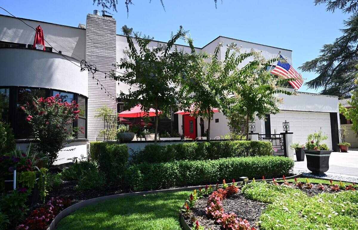 Pianist Gina Lenee's Harmony House located near Fresno High, Lenee's vision for a home and central gathering place for musicians and artists along North Van Ness Ave. Photographed Monday, Aug. 3, 2026 in central Fresno.