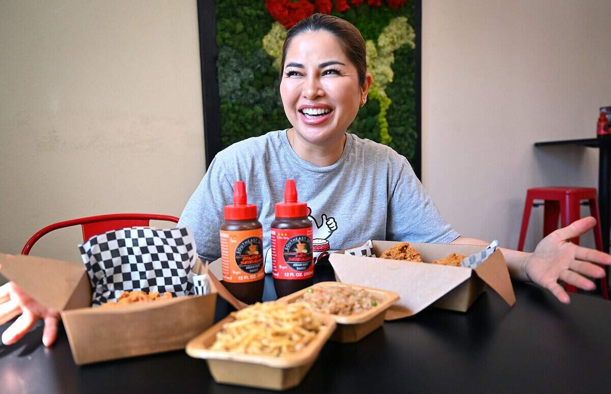 Davanh Phayarath-Khamsone shares her new Cajun-inspired Asian restaurant Sticky Chix Tuesday, July 28, 2026 in downtown Fresno.