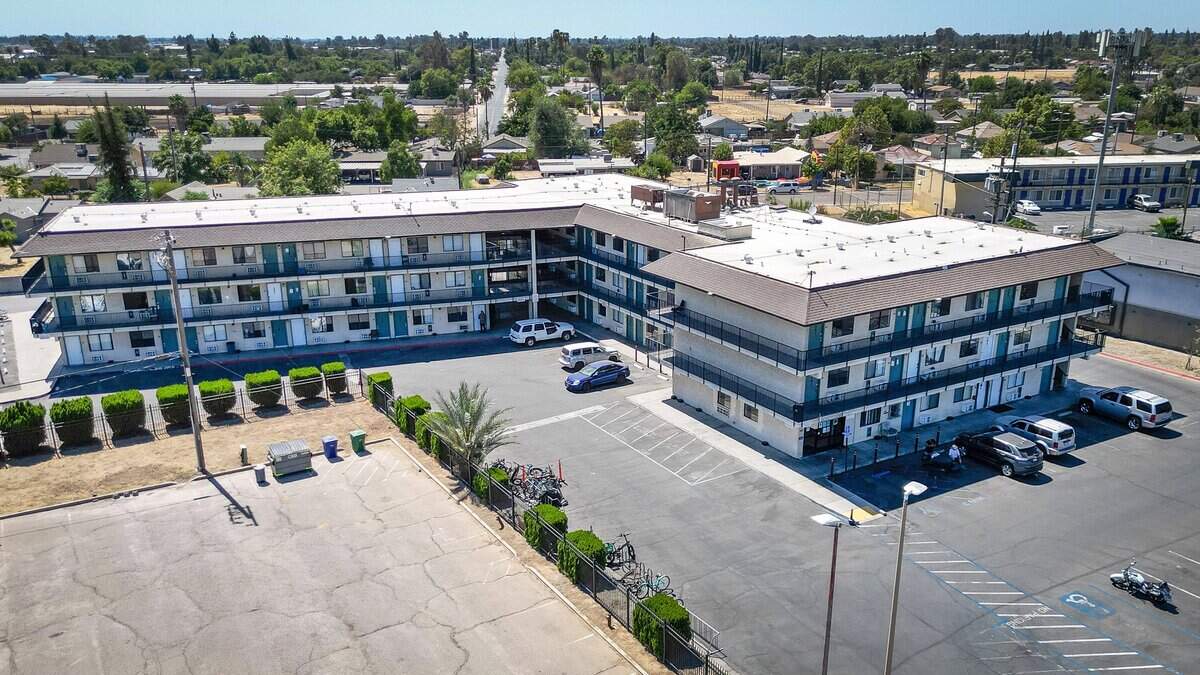 The Valley Inn Motel, located on Parkway Drive near Highway 99 and Roeding Park in Fresno, will be converted from a shelter to permanent supportive housing. The City of Fresno has been awarded $32 million for the project. The funding will come from the State of California's Homekey+ Program.