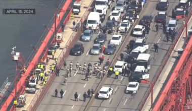 Sentencing day for Golden Gate Bridge protesters – NBC Bay Area