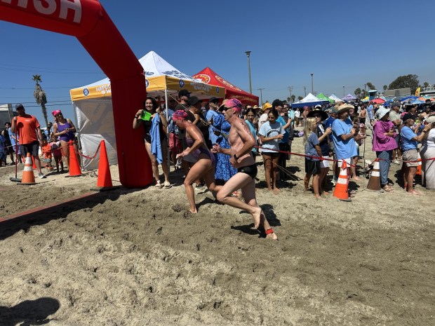 This year's Naples Island Swim, which took place on Sunday, Aug. 16, drew more than 800 competitors. (Courtesy of Naples Island Swim)