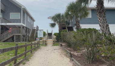 Surf City beach access reopens following nearly month-long battle with flea infestation