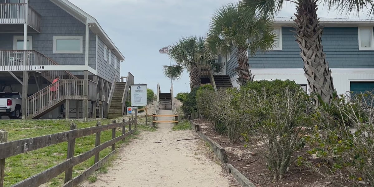 Surf City beach access reopens following nearly month-long battle with flea infestation