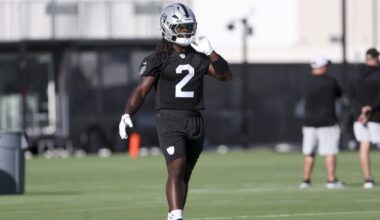 Raiders’ Ashton Jeanty suffers apparent injury during practice – NBC Los Angeles