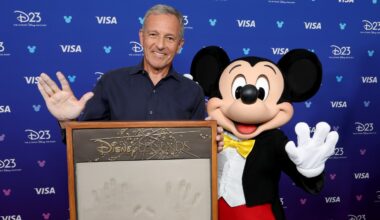 Bob Iger Becomes a Disney Legend, Applauds New CEO Josh D'Amaro