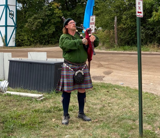 The Highland Fling returned to Michigan Renaissance Festival grounds Aug. 29-30, featuring traditional Scottish games and reenactors portraying life in 17th and 18th century Scotland. (Mallory Waligora, For The Oakland Press)
