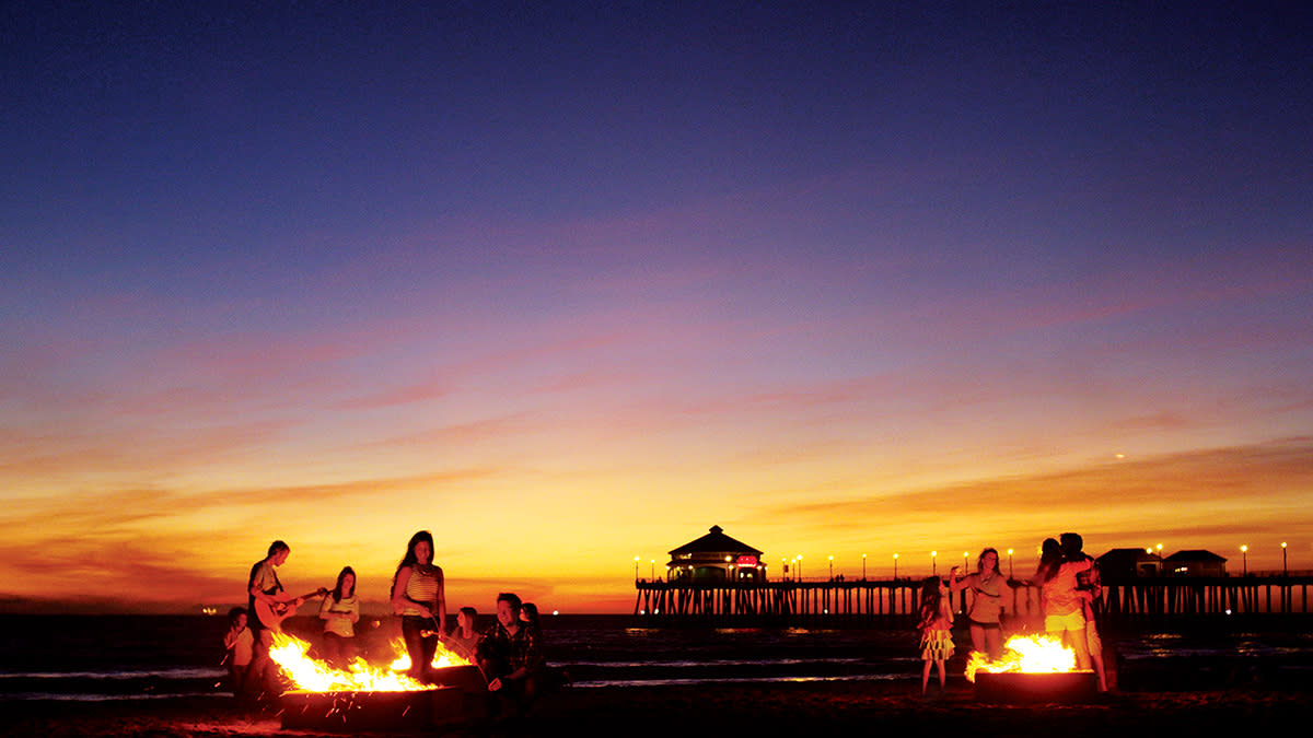 Huntington Beach Leisure Bon Fire