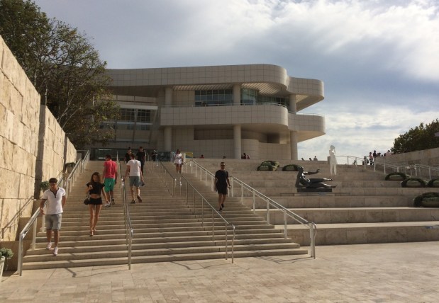 The Getty Center, seen in 2015, is off the 405 Freeway in Brentwood, but three women in their 80s got there via transit from Pomona in May. (Photo by David Allen, Inland Valley Daily Bulletin/SCNG)