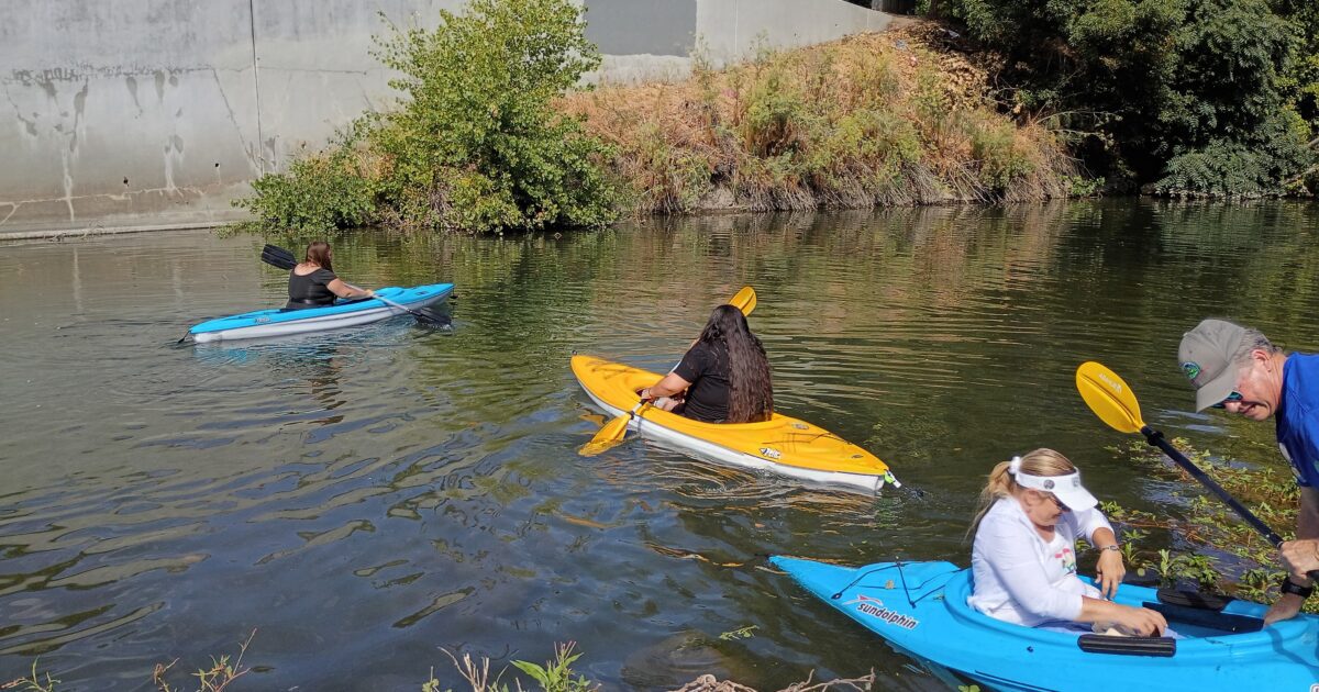 Kayak tours highlight San Jose river's restoration