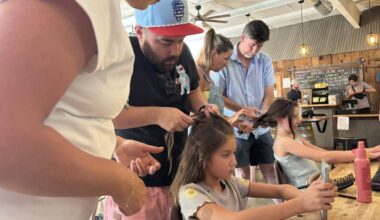 ‘Pints and Ponies’ teaches Sacramento dads hair braiding