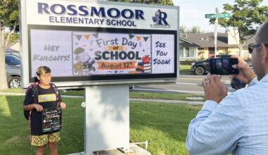 Los Alamitos Unified welcomes students back to campus