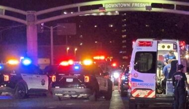 Kidnapping victim ejected after Fresno pursuit