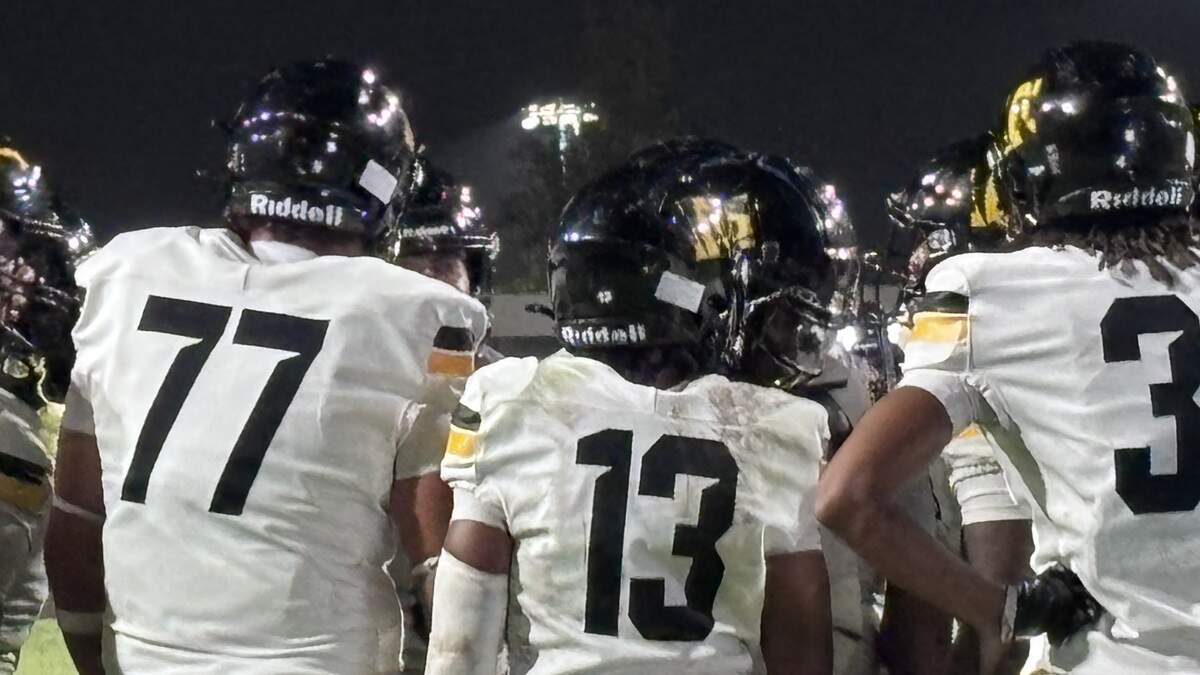 Edison High played Clovis North at Veterans Memorial Stadium. The Broncos won 22-19. Edison High played Clovis North at Veterans Memorial Stadium. The Broncos won 22-19.