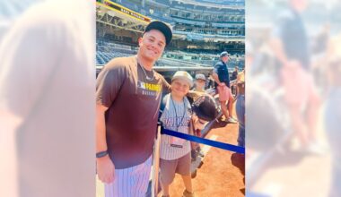 Adrian Morejón delivers sweet save after 10-year-old Lakeside boy loses his glove at Padres game