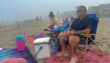 Heat draws crowds as fog blankets San Diego beaches – NBC 7 San Diego