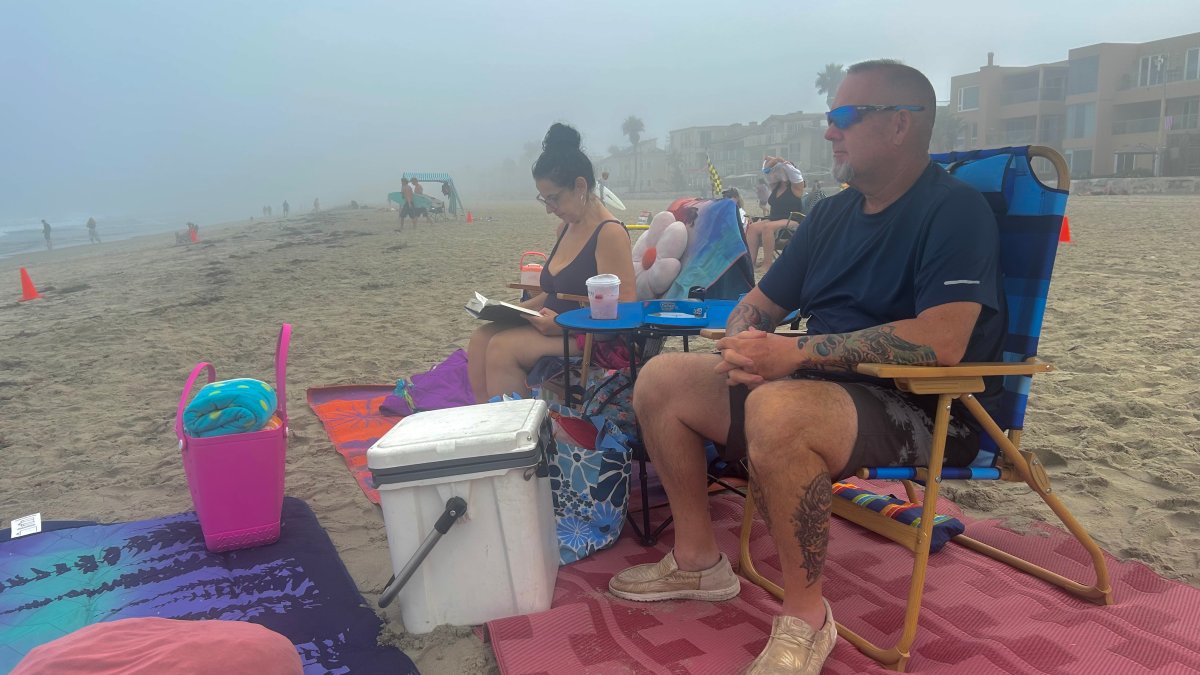 Heat draws crowds as fog blankets San Diego beaches – NBC 7 San Diego