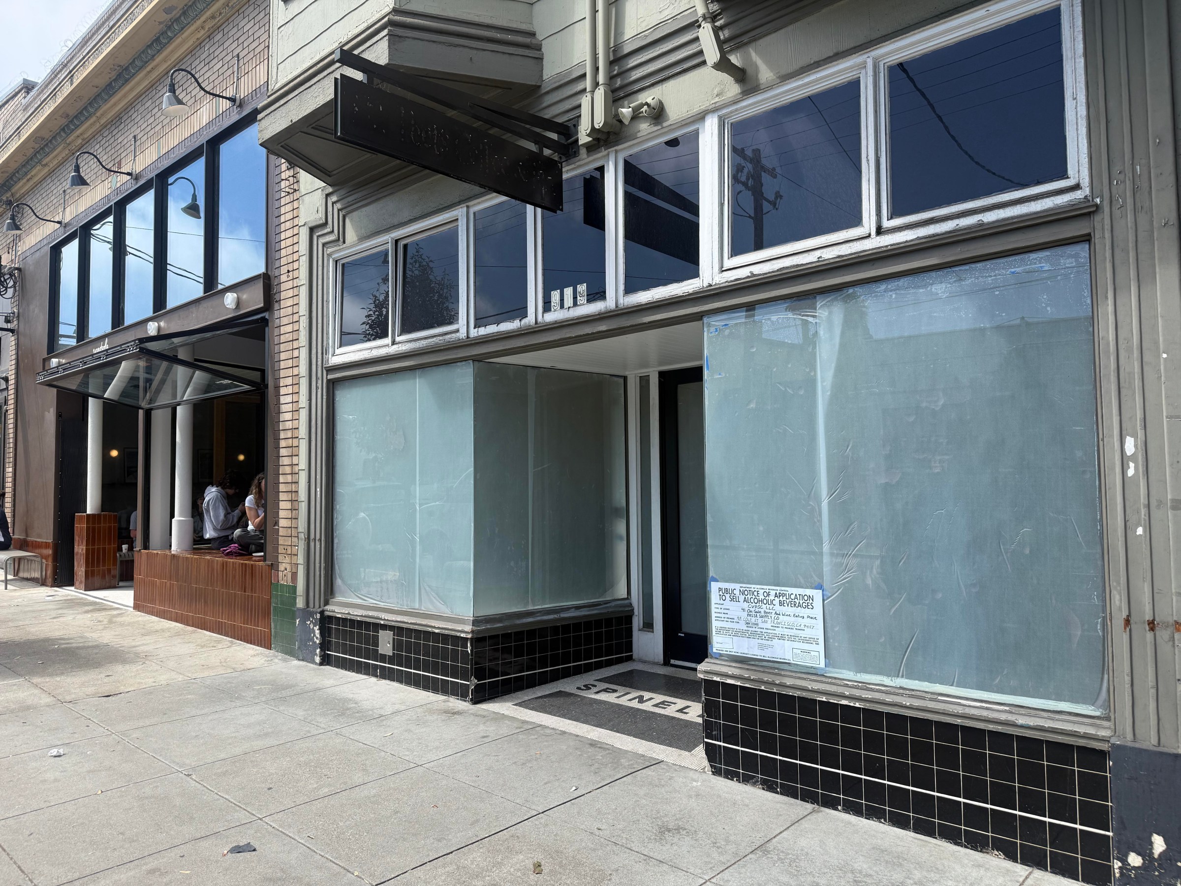 The exterior of 919 Cole Street in San Francisco, the location of a new Pasta Supply co.