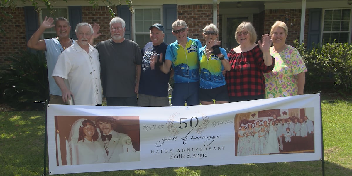 Long Beach couple celebrates 50 years of marriage with a 50-mile bike ride