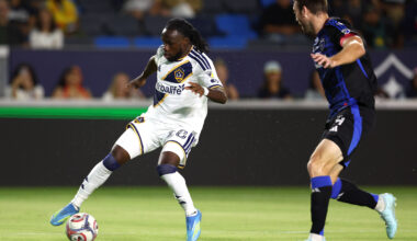Joseph Paintsil's late goal lead the 10-men Galaxy to win over rival San Jose
