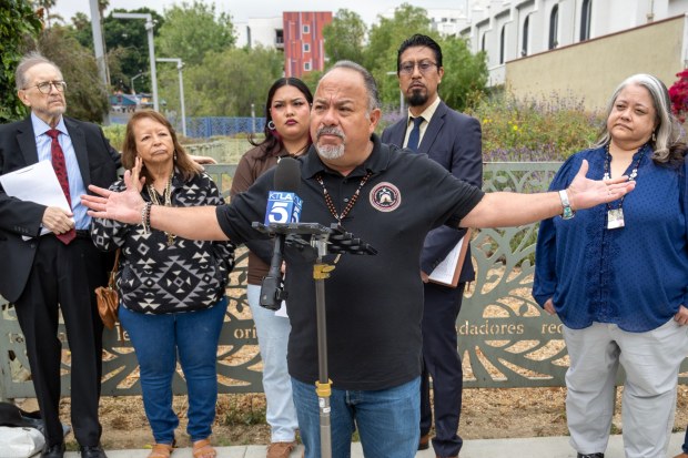 Kizh Nation Tribal Chairperson Andrew Salas (Photo by Hans Gutknecht, Los Angeles Daily News/SCNG)