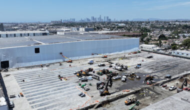 LA extends emergency declaration near burned-out Lineage warehouse area – Daily News