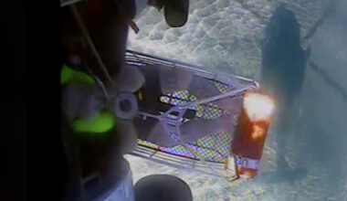 Trained Coast Guard swimmer recalls dramatic rescue of man who’d been missing for hours after watercraft mishap near Long Beach