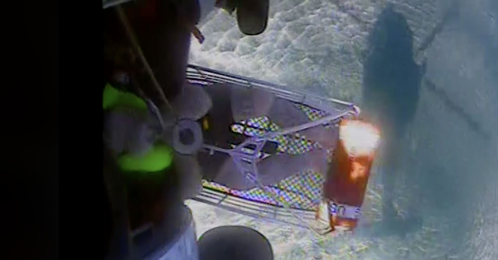 Trained Coast Guard swimmer recalls dramatic rescue of man who’d been missing for hours after watercraft mishap near Long Beach