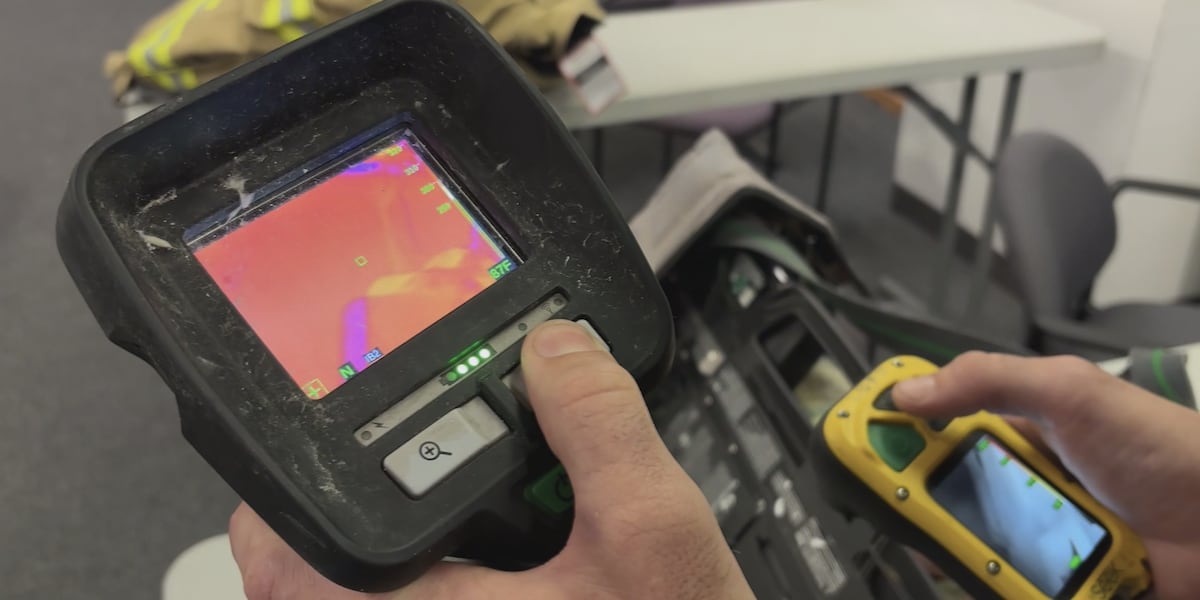 Thermal cameras help Long Beach firefighters find hidden lightning fire