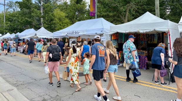 Scenes from Milford Memories event last weekend. (MALLORY WALIGORA, FOR THE OAKLAND PRESS)