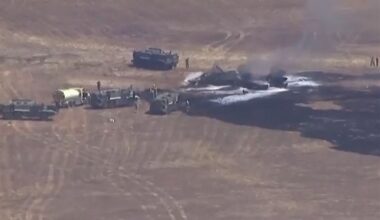 Marine Corps says F-35B stealth fighter crashed in California, pilot ejected
