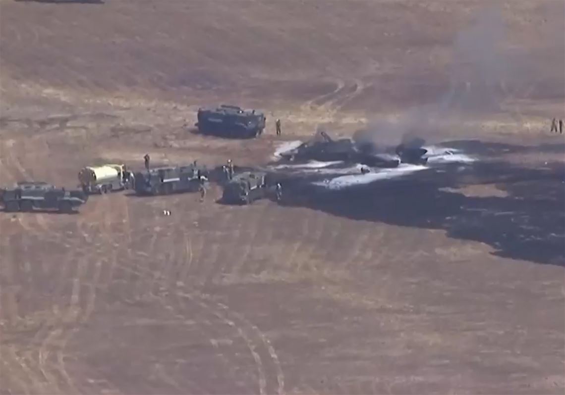 Marine Corps says F-35B stealth fighter crashed in California, pilot ejected