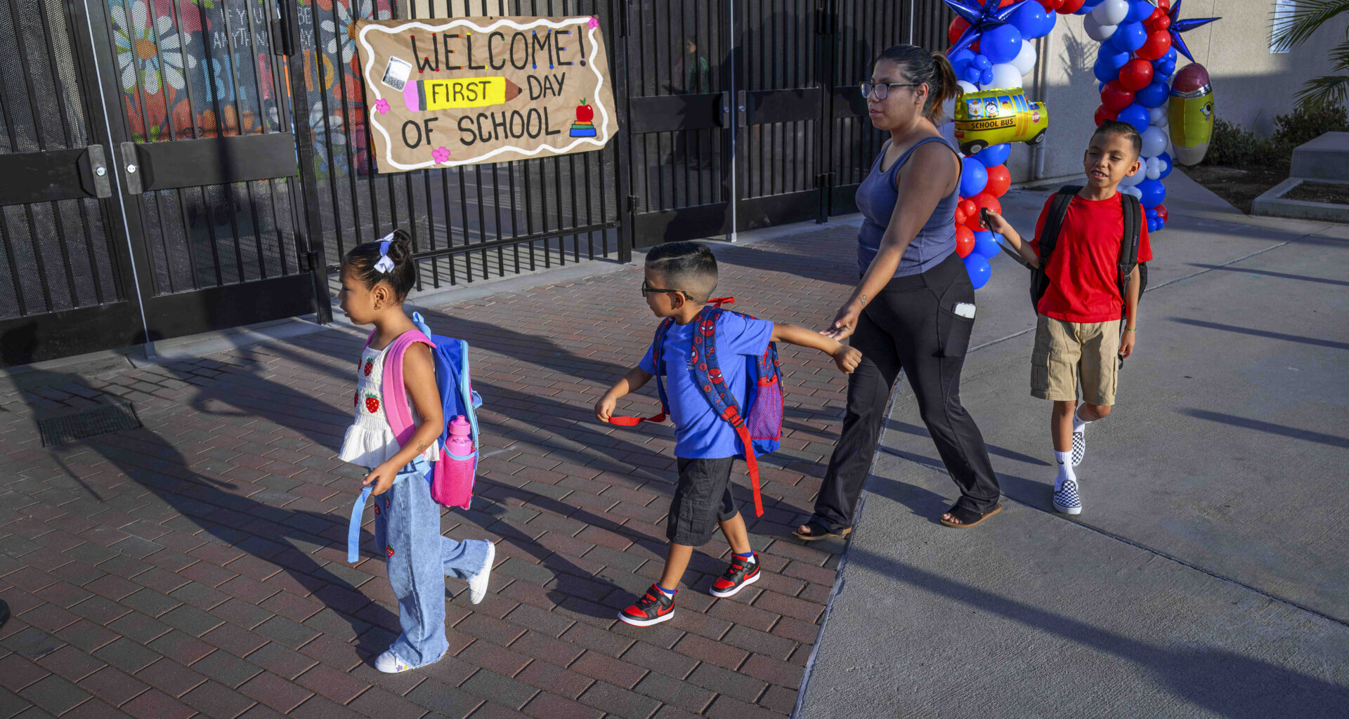 The first OC students go back to school – Orange County Register