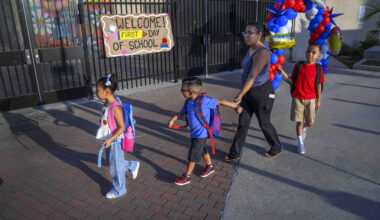 The first OC students go back to school – Orange County Register