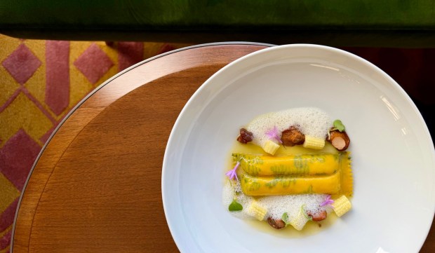 Brentwood corn at Knife Pleat. (Courtesy of Knife Pleat)