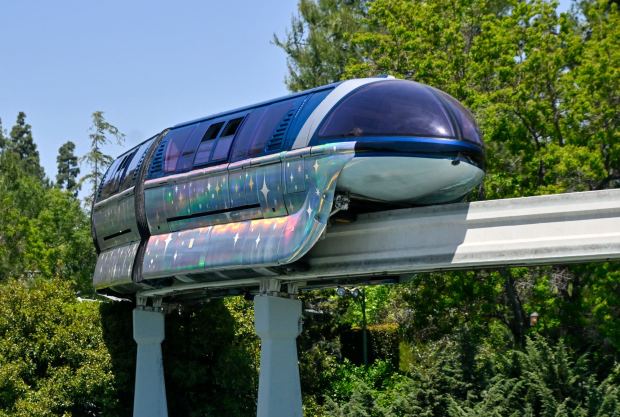 The Disneyland Monorail in Anaheim, CA, on Tuesday, May 7, 2024. (Photo by Jeff Gritchen, Orange County Register/SCNG)