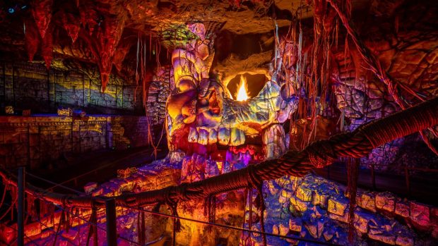 The Indiana Jones Adventure in Adventureland at Disneyland. (Courtesy of Disneyland)
