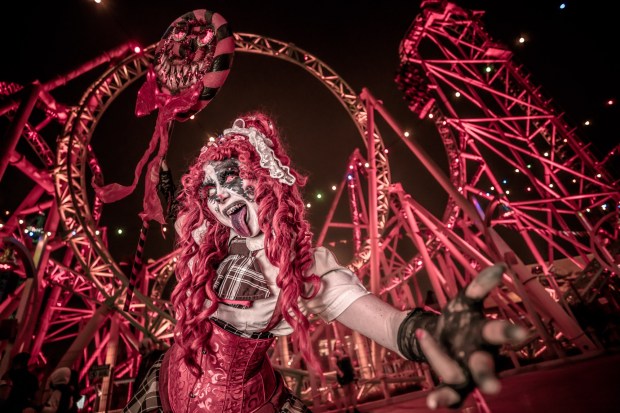 The Carnevil scare zone at Knott's Scary Farm. (Courtesy of Knott's Berry Farm)