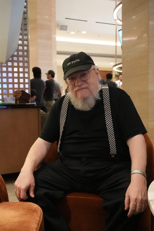 "Game of Thrones" author George R. R. Martin attended his first Worldcon in 1971. During the convention, he could be found at the Hilton bar, chatting with friends and fans.