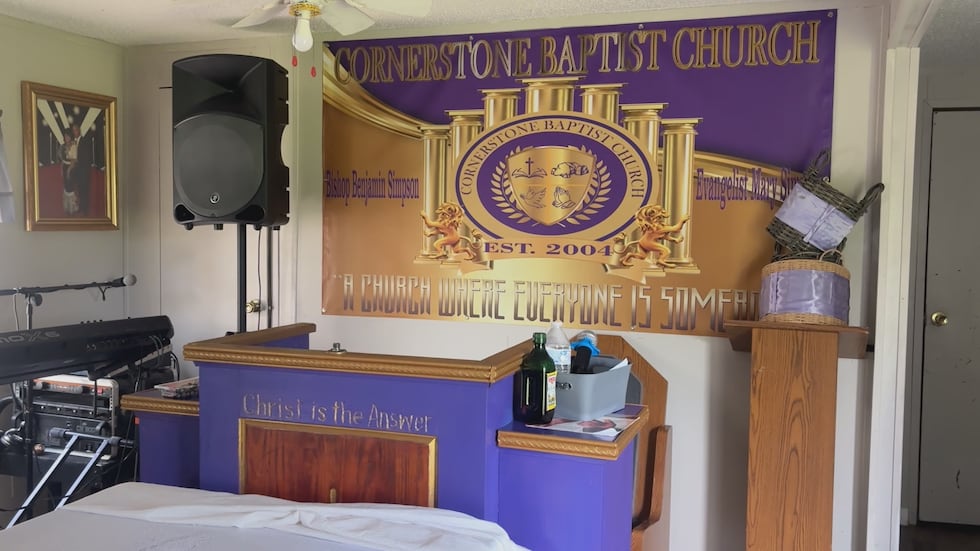 Cornerstone Baptist Church's current trailer