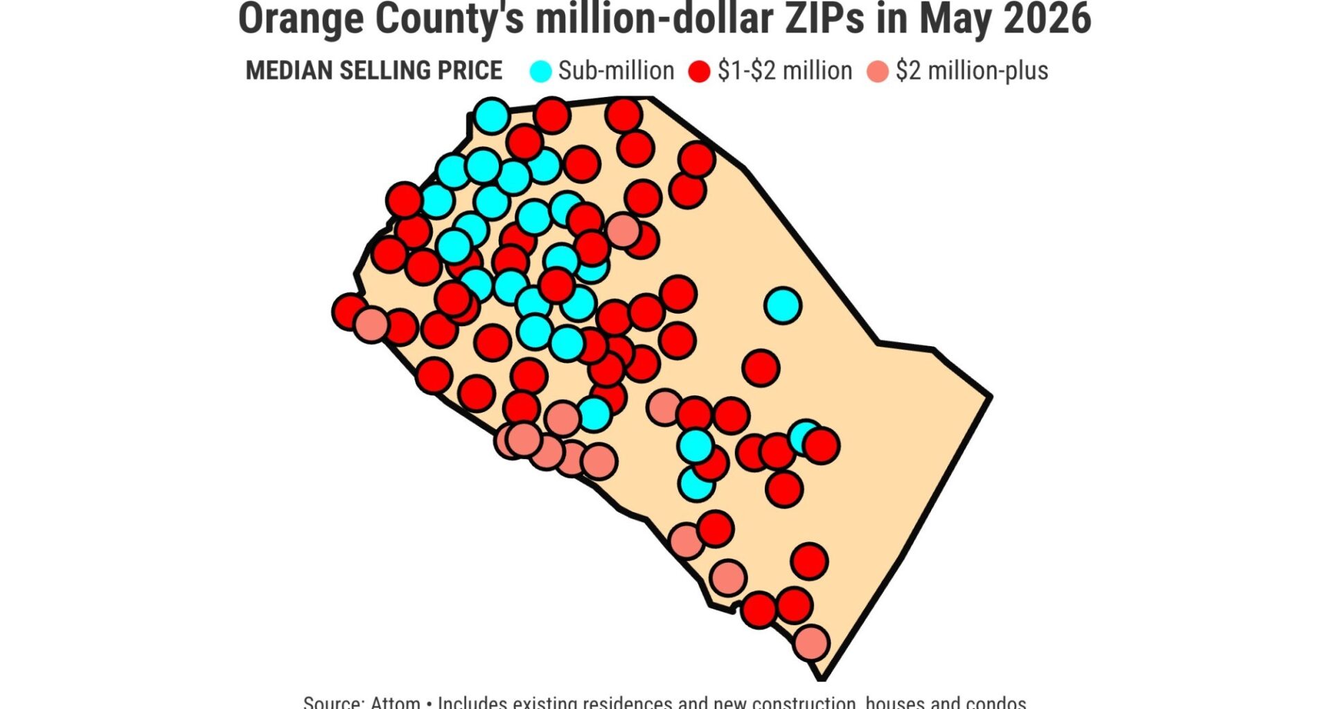 OC has 62 million-dollar ZIPs. Is yours on the list? – Orange County Register