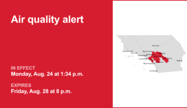 Ozone pollution alert active for Orange County Friday – Orange County Register