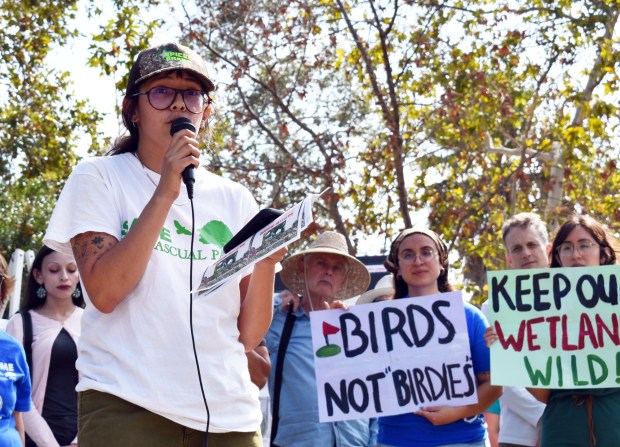 Amada Segura is involved with the "Save San Pascual Park" group. Photo: Camelia Heins