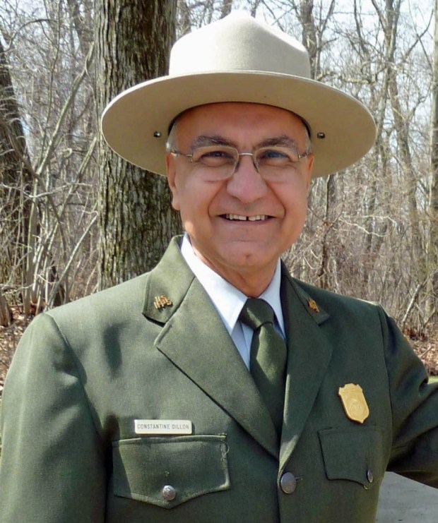 Costa Dillon wearing his U.S. National Park Service winter uniform. He retired in 2013 after 35 years. (Courtesy of Costa Dillon)