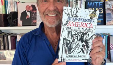 Poway resident David Corbin pens his latest book as a birthday gift to the U.S.