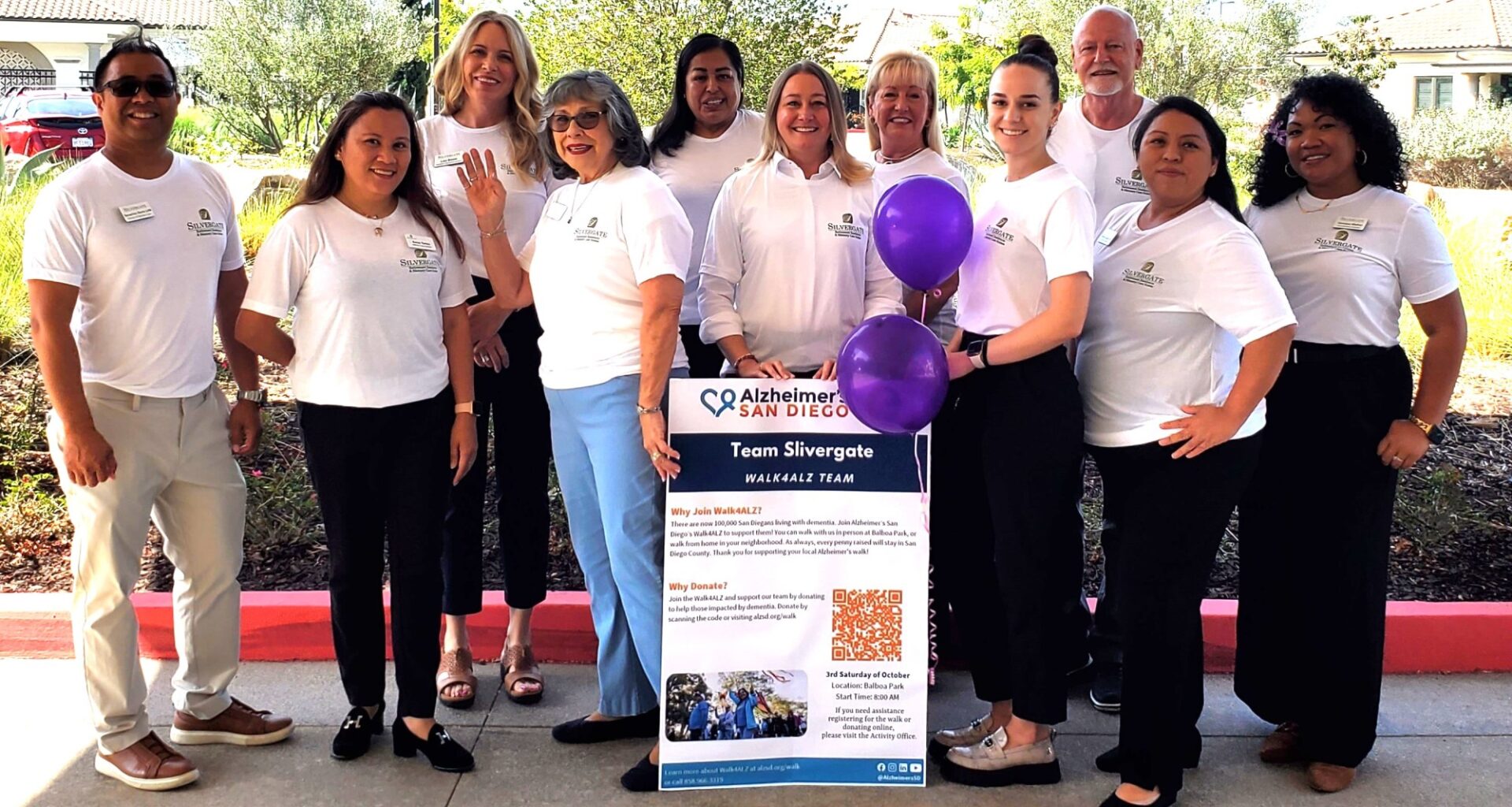 Silvergate Rancho Bernardo raising money for Alzheimer's San Diego